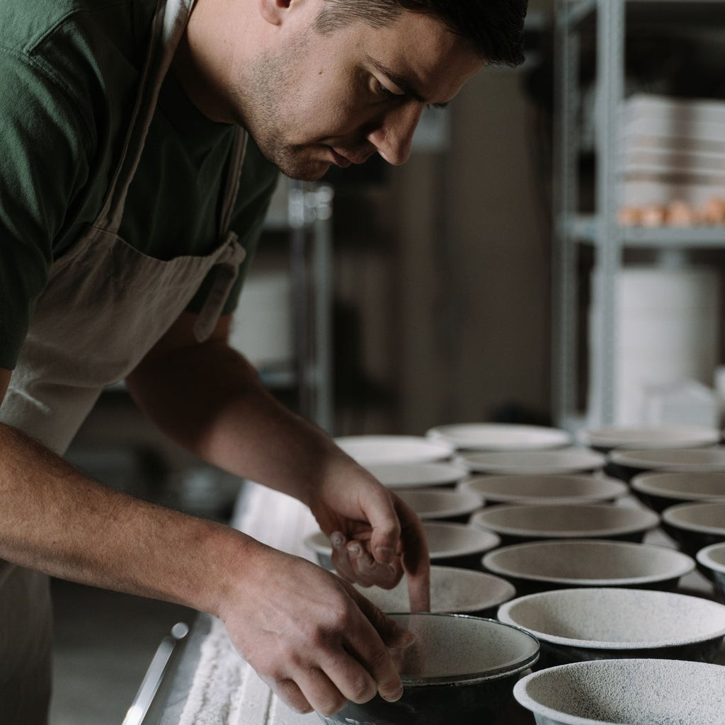 Side Plate Stack (Set of 4) — detail